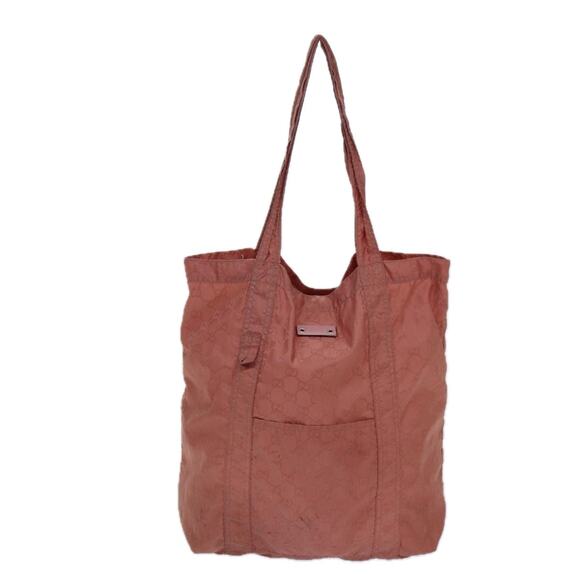 GUCCI GG Canvas Tote Bag Pink - Picture 2 of 12